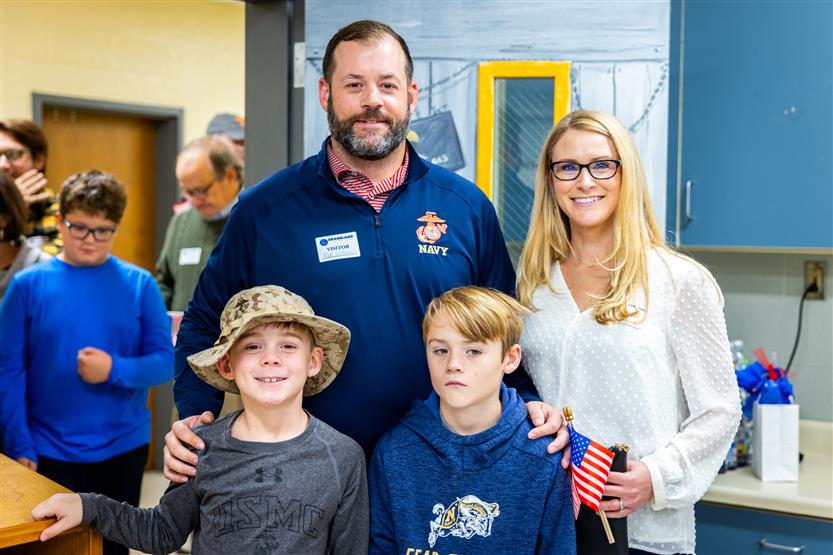 Students celebrate Veterans Day